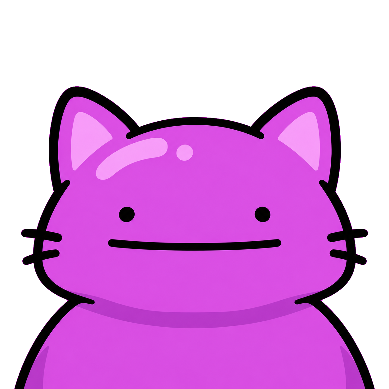 MI, the purple cat